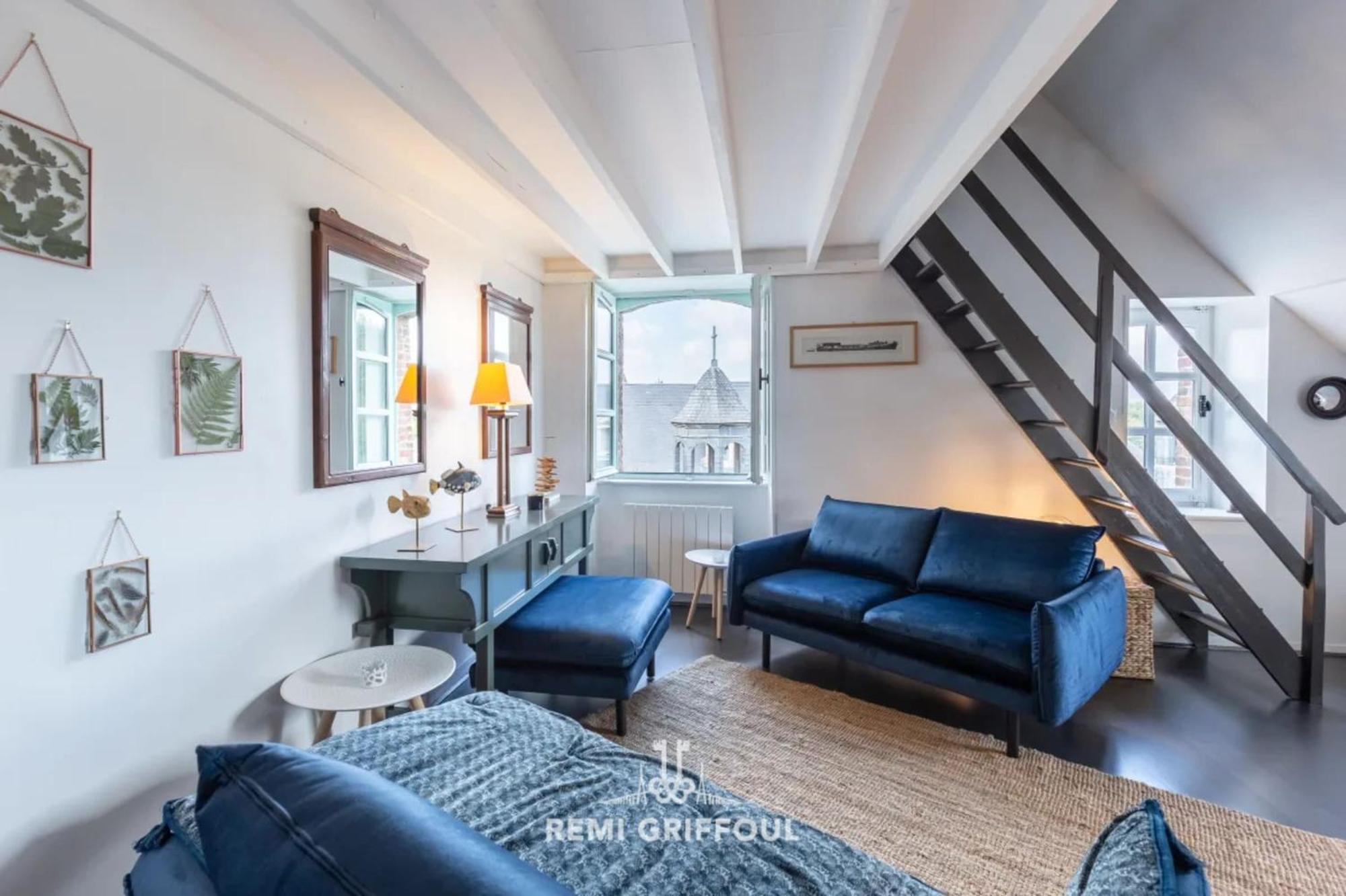 Le Phare Bleu Center & Beach 2 To 4 Guests องเฟลอร์ ภายนอก รูปภาพ