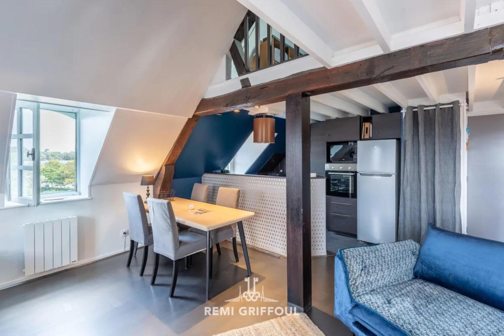 Le Phare Bleu Center & Beach 2 To 4 Guests องเฟลอร์ ภายนอก รูปภาพ